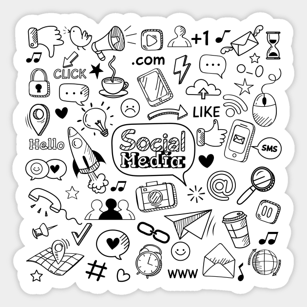 Social media, blogger, SEO, blog, freelancer, Sticker by Muse